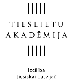 Tieslietu akadēmijas logo